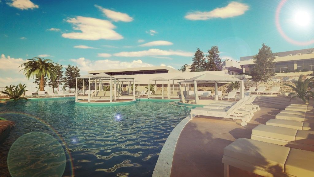 Port 9 Island Family Resort Korčula Eksteriør billede